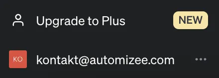 Upgrade to plus - ChatGPT